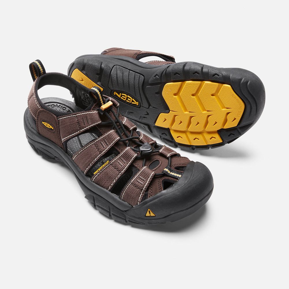 Keen Sandaal Heren Bruin/Zwart - Newport H2 - 92875-IYWF